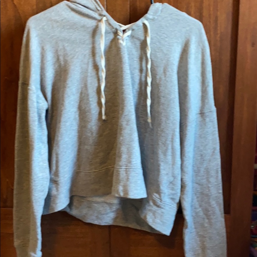 Light gray sweatshirt